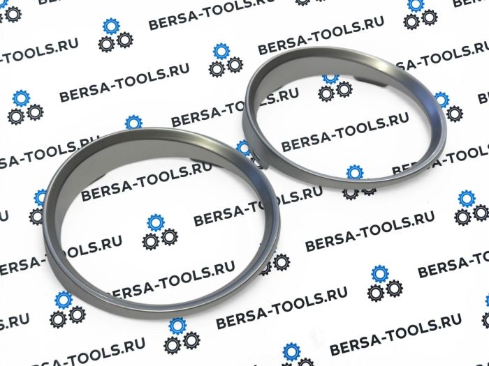 Кольца в приборную панель BMW E90 (матовое серебро)