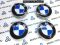 Эмблемы (колпачки) BMW сине-белые в оригинальные колеса БМВ