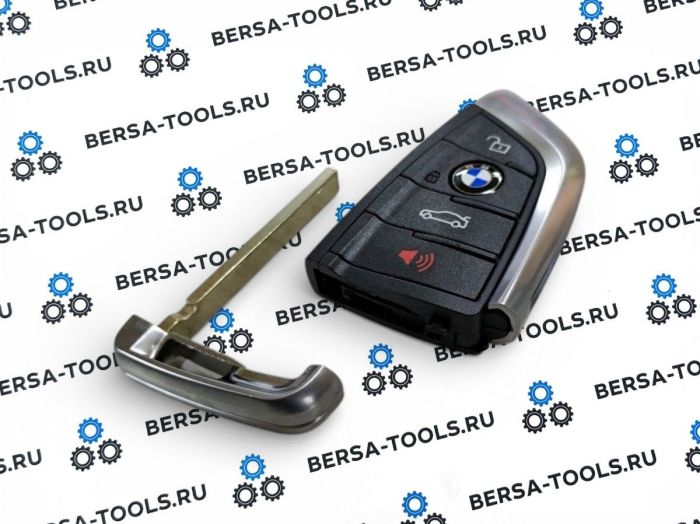 Корпус смарт-ключа для BMW (тип 3 с 4 кнопками)