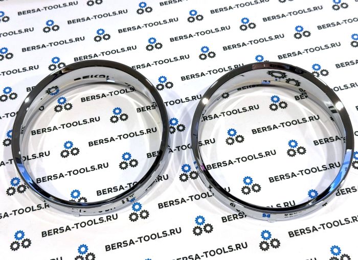 Кольца в приборную панель BMW E60 (хром)
