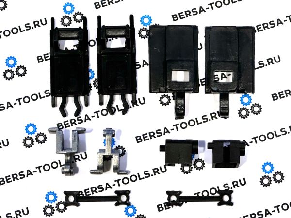 Ремкомплект направляющих люка для BMW E36 E46 E38 (54128119747, 54128119748) из 10 деталей 