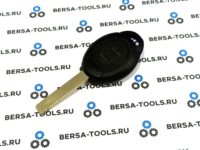 Корпус ключа Mini Cooper (3 кнопки) с Британским флагом