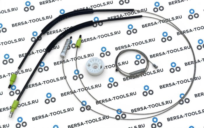 Ремкомплект стеклоподъемника передней левой двери для BMW Е87 (51337138465)