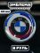Эмблема в руль BMW (44 мм), лимитированная спецсерия новый дизайн