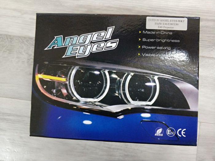 Ангельские глазки Cotton для BMW E36, E38, E39, E46 (двухцветные)