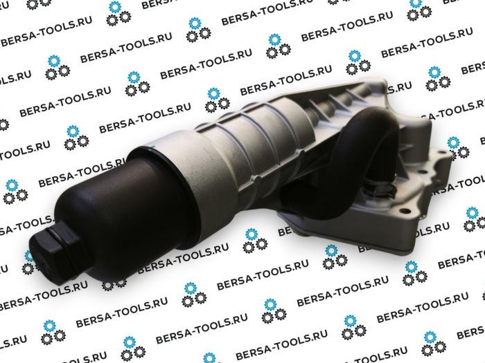 Алюминиевый корпус масляного фильтра Mercedes M271 (A2711801010, A2711801410)
