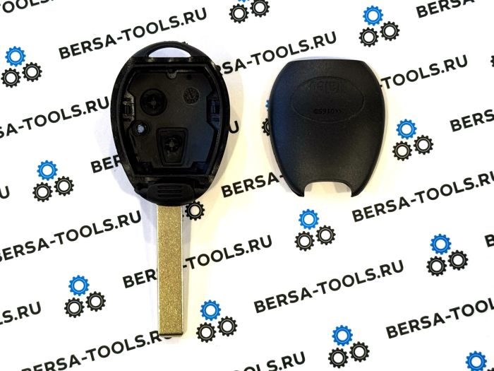Корпус ключа Land Rover Rover 75, BMW, Mini Cooper (2 кнопки, лезвие HU92)