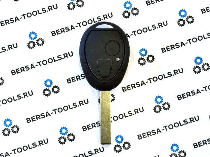 Корпус ключа Land Rover Rover 75, BMW, Mini Cooper (2 кнопки, лезвие HU92)