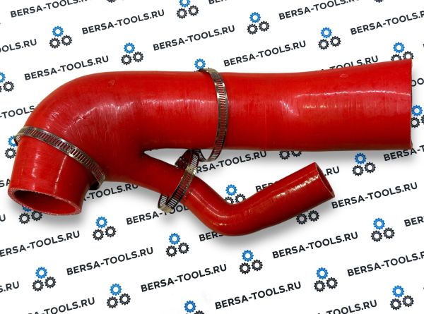 Патрубок красный для Mini Cooper Countryman S (R60) L4-1.6L Turbo (N14/N18) (тип 2) (без шланга под датчик)
