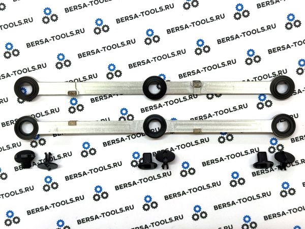 Ремкомплект тяг заслонок впускного коллектора Mercedes OM 642  (под 2 датчика положения вихревых заслонок на моторе)