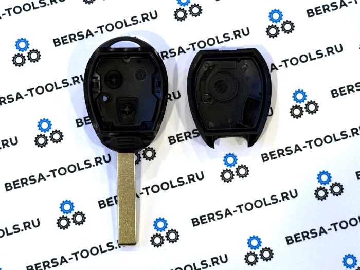 Корпус ключа Land Rover Rover 75, BMW, Mini Cooper (2 кнопки, лезвие HU92)