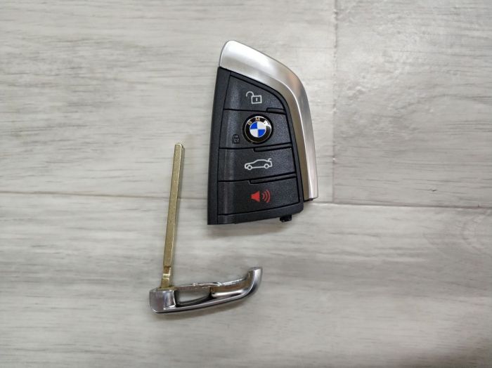 Корпус смарт ключа для BMW (4 кнопки)