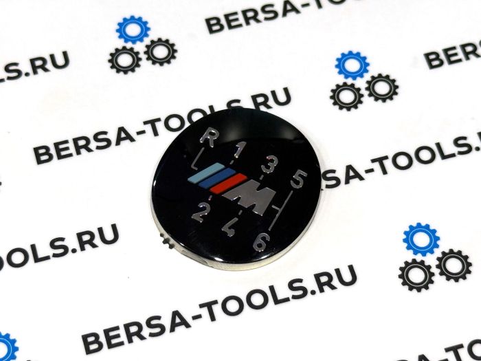 Эмблема для ручки МКПП BMW M (6-ступенчатой коробки передач)