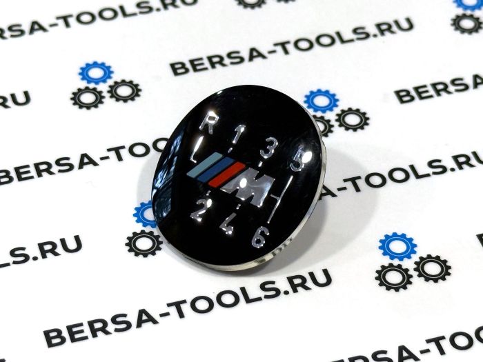 Эмблема для ручки МКПП BMW M (6-ступенчатой коробки передач)