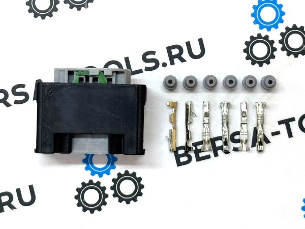 Разъем 6-контактный для педали акселератора Tyco 1-967616-1 7M0 973 119, для BENZ BMW, коннектор датчика дроссельной заслонки  7063Y-0.6-21