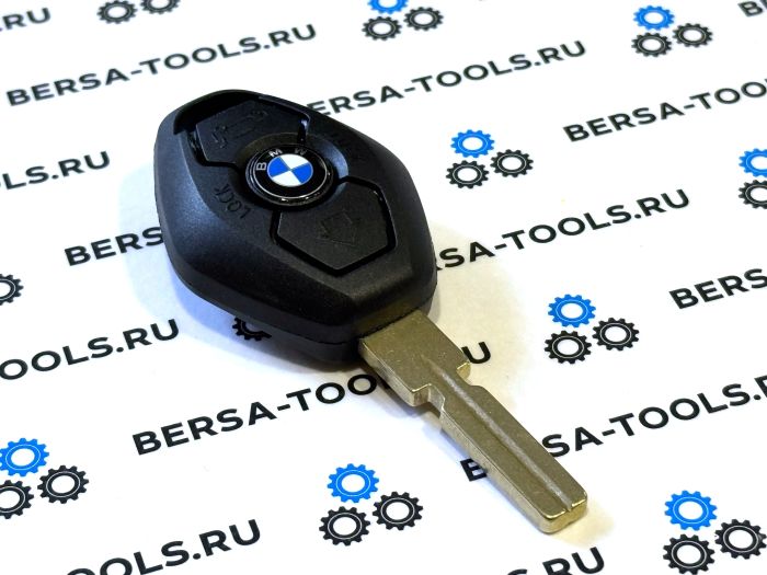 Корпус ключа-ромба для BMW с лезвием старого образца HU58 (66126933727)
