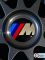Наклейки на колесные диски, 56 мм, BMW М стиль (5 шт)