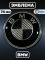 Эмблема BMW карбон 74 мм (51148203864)