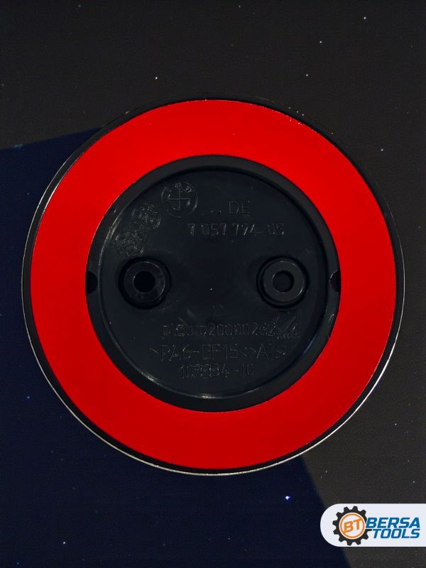 Эмблема BMW с надписью 82 мм (51147057794) (3М скотч, 2 pin)