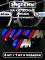 Наклейки на колесные диски, 65 мм, BMW М стиль (5 шт)