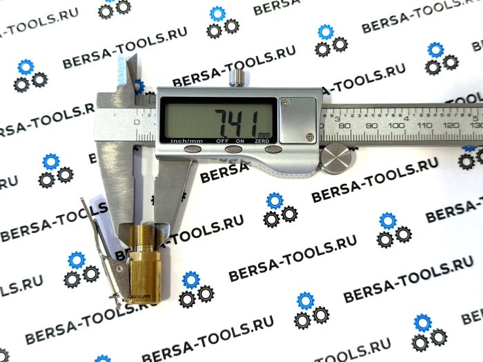 Быстросъемный наконечник для воздушного нaсocа/кoмпpecсора (с резьбой 8 мм)