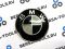 Эмблема в руль BMW (44 мм), черный с белым карбоном