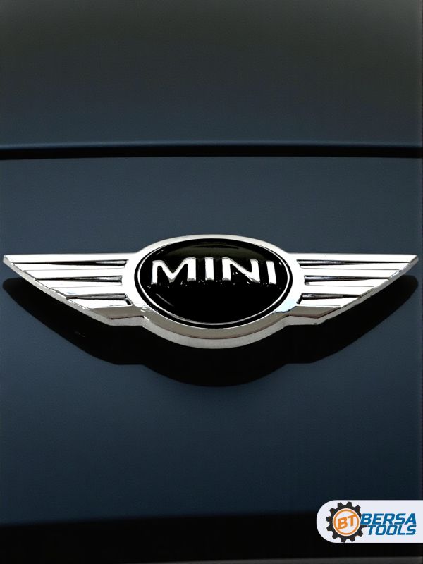 Эмблема MINI, черный хром, 11.5х5 см