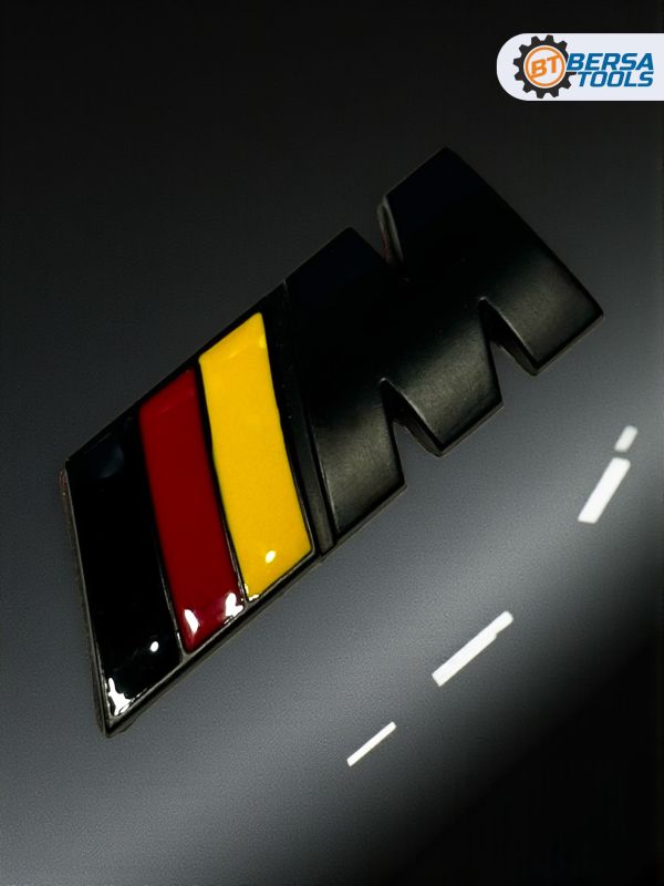 Эмблема наклейка металл M-performance 85 мм