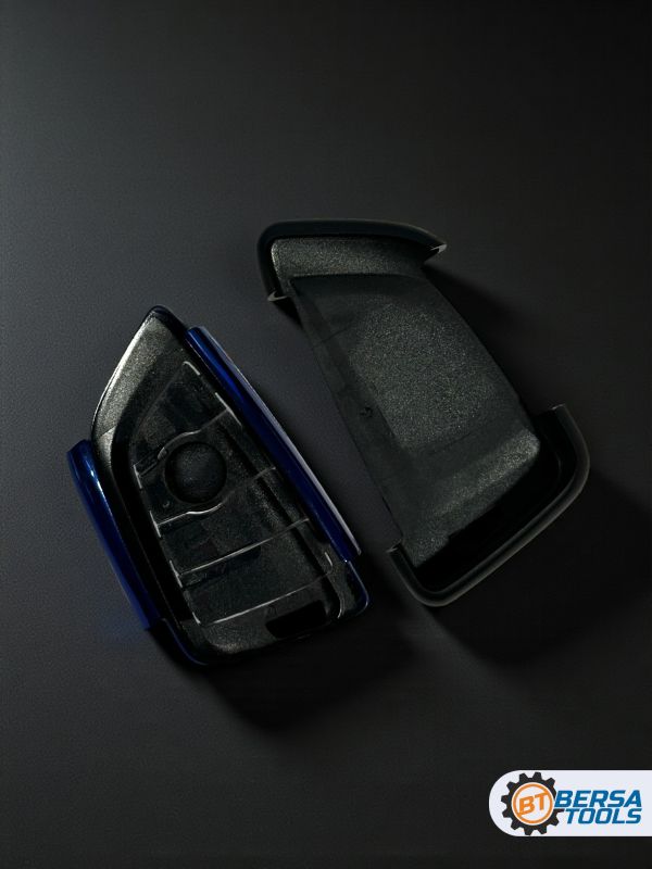 Чехол для смарт-ключа BMW 4 кнопки, синий