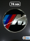 Эмблема BMW М-серия 74 мм (51148203864)