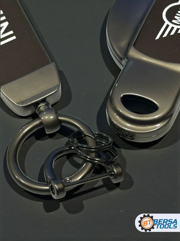 Алюминиевый чехол для смарт-ключа Mini Cooper, шоколадный