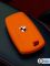 Силиконовый чехол для смарт-ключа BMW F-series, оранжевый