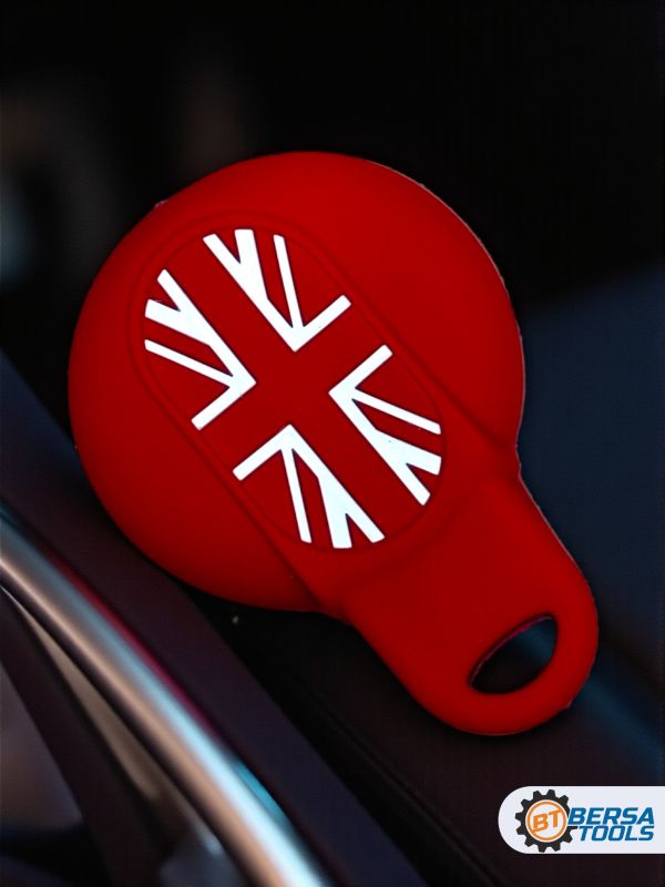 Силиконовый чехол для смарт-ключа Mini Cooper, красный