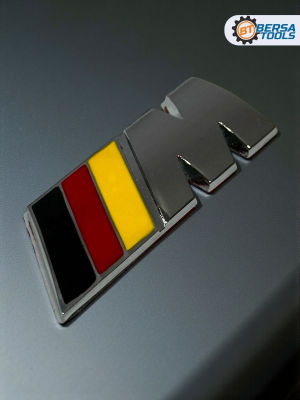 Эмблема наклейка металл M-performance 85 мм