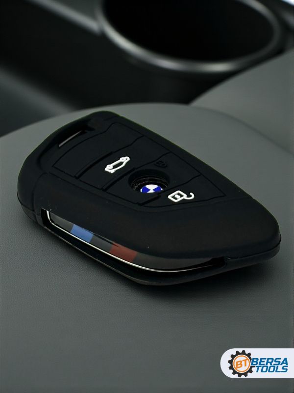 Силиконовый чехол для смарт-ключа BMW, черный