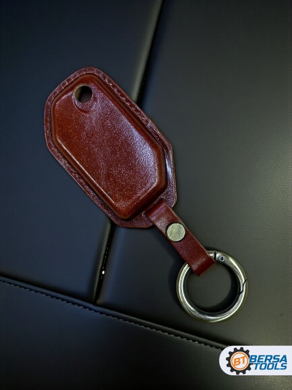 Кожаный чехол для смарт-ключа мотоцикла BMW, коричневый
