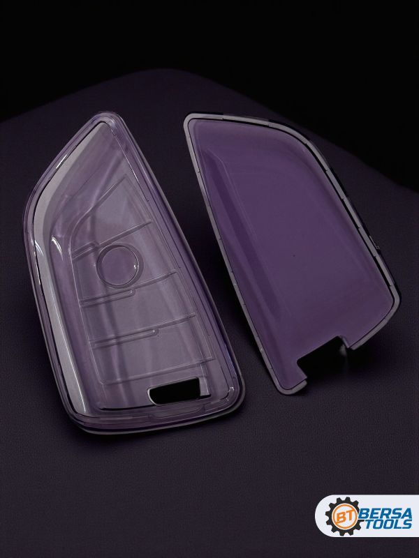 Силиконовый чехол для смарт-ключа BMW, фиолетовый