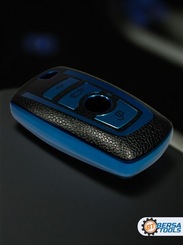 Силиконовый чехол для смарт-ключа BMW F-series, синий