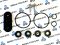 Ремкомплект клапанов печки Mercedes-Benz W124, W210, W220, A124, C124, S124, S210 с конусами
