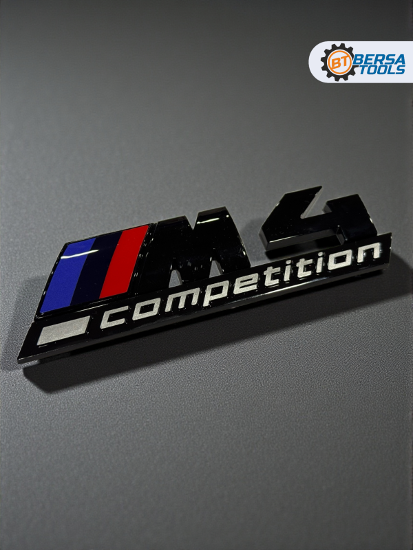 Эмблема пластиковая BMW M4 Competition черный