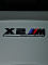 Эмблема пластиковая BMW X2 M Competition черный