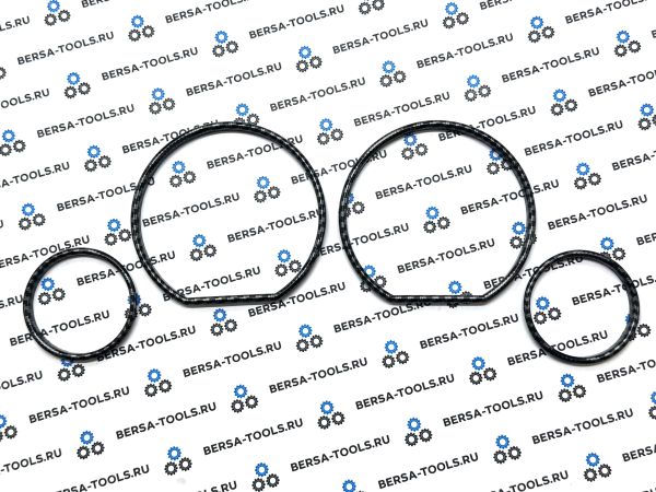 Кольца в приборную панель BMW E36 (карбон)