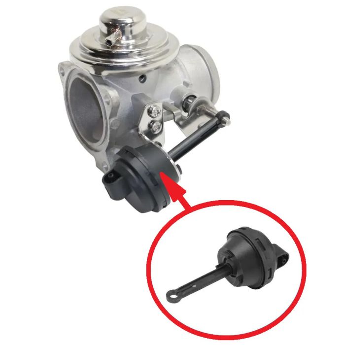 Вакуумный актуатор клапана EGR VW 1.9 TDI и 2.5 TDI (038131501E, 045131501C, 070128070B)