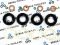 Ремкомплект для 4х форсунок Citroen, Peugeot, Ford 1.6HDI / 1.6TDCI (1314368, 1318562, 1317370)