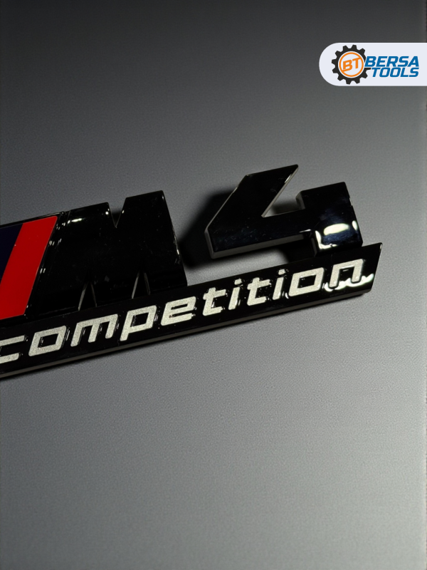 Эмблема пластиковая BMW M4 Competition черный
