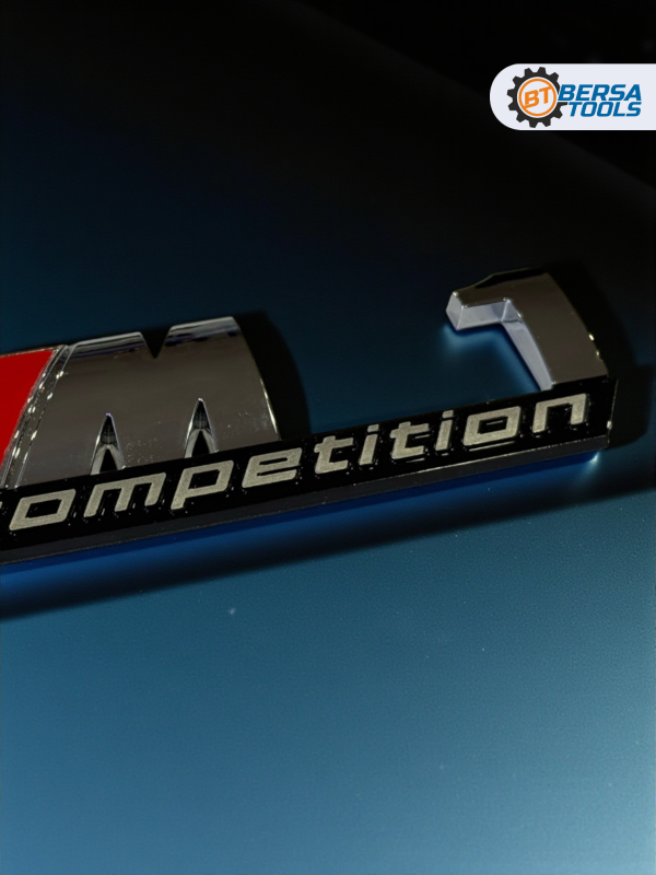 Эмблема пластиковая BMW M1 Competition хром
