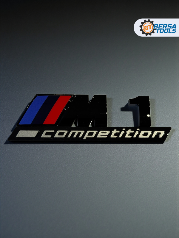 Эмблема пластиковая BMW M1 Competition черный