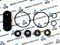 Ремкомплект клапанов печки Mercedes-Benz W124, W210, W220, A124, C124, S124, S210
