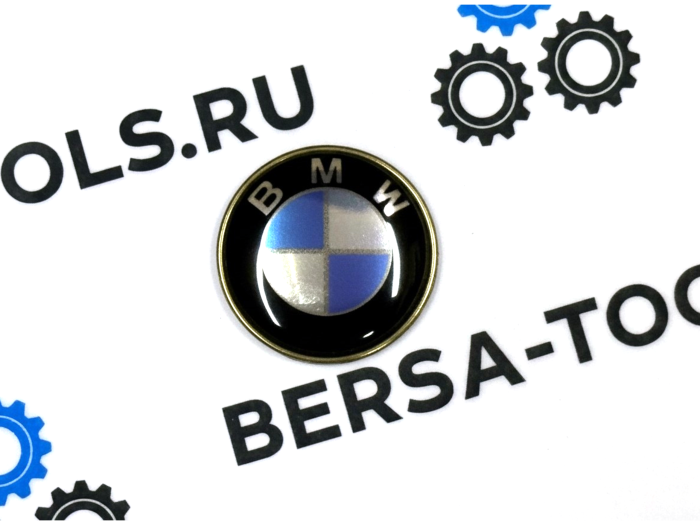 Эмблема в ключ с логотипом BMW (13.9 мм)