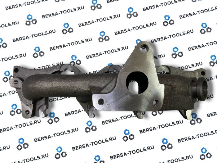 Чугунный выпуcкнoй коллектор Renault/Nissan 1.9 DCI F9Q (8200091430)